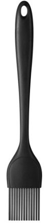 Premier Housewares Zing Silicone Pastry Brush - Black