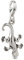 Charm Anhänger Gecko Eidechse aus 925 Sterling Silber (20x12mm)