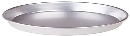 Pentole Agnelli Linea Pasticceria e Pizza Tortiera Conica in Alluminio con Orlo (H 3 cm), Argento, 22 cm