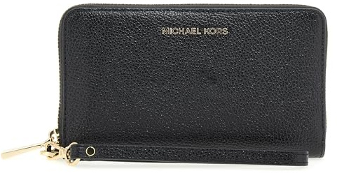 Michael Kors Women LG Flat MF PHN CASE Hand Bag, schwarz