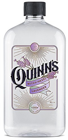 Quinns Alkoholfreie Hamamelis, 473 ml, Lavendel & Aloe Vera natürliches Toner für Gesicht und Haut