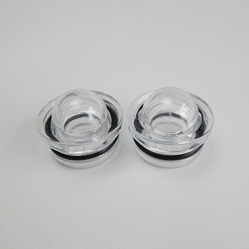 evernice 2 Sets ÖL Sight Fenster für Brother Industrie Nähmaschine ma4-c31 db2-c101 201 ze8570 + +