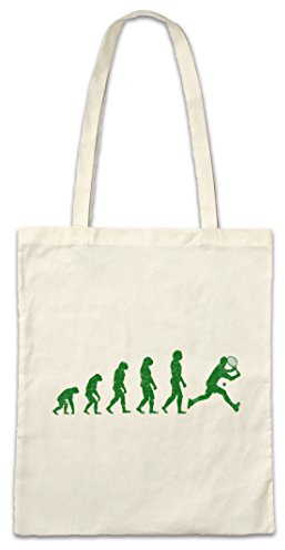 Urban Backwoods Tennis Evolution Hipster Bag Beutel Stofftasche Einkaufstasche