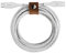 Belkin cable USB-C a USB-C con correa Boost Charge (cable USB-C resistente para MacBook, iPad Pro, Samsung Galaxy, Pixel y otros, 1,2 m) blanco