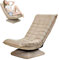 Multifunktionaler Klappbodenstuhl,Gaming Meditation TV 360 °drehbare Liege Ergonomische Rückenlehne Große Größe für Familie Erwachsene Jugendliche Wohnzimmer Schlafzimmer bequemer Sofa Sessel/Khaki