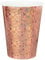 SANTEX 7188-20, Sachet de 10 Gobelets Etincelants métal Rose Gold