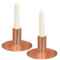 BOLD & DIVINE Decorative Candle Stick Holder Stand | Rose Gold - Copper | For Taper Candles, Wedding, Dinning, Party & Décor