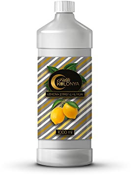 Fatih Kolonya Zitrone 80° Türkisches Duftwasser Kolonyasi Lemon Handwasser 1000ml