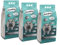 BentoKitty Katzenstreu (30L, 3er Pack) mit Aktivkohle, Klumpend, weiß, feinkörnig, Klumpstreu aus Bentonite, für Sensitive Katzenpfoten geeignet