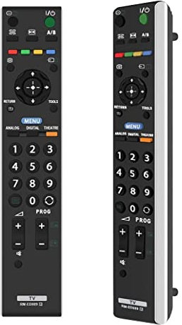 Replacement Remote Control for Sony LCD LED TV Replacement Sony RM-ED009 Bravia TV/Smart/LCD/LED Remote, KDL-20B4050 KDL-20S3000 KDL-20S3020 KDL-20S3030 KDL-20S3040 KDL-20S3050 KDL-20S3060 KDL-20S3070