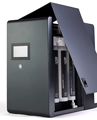 DreamFilters Aqua Home LED UV-C, Smart Filtersystem Umkehrosmoseanlage, Wasserfilter für Zuhause mit UV-C Modul.