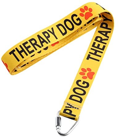 Therapy/Reactive/Service Dog Leash Sleeve Dot Not Pet Working Dog Sleeve Service Pet Leash Wrap (Therapy D)