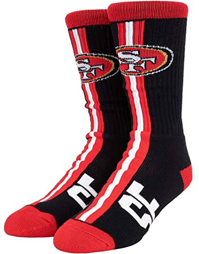 For Bare Feet NFL Team Socks Socken (San Francisco 49ers, 43-48)