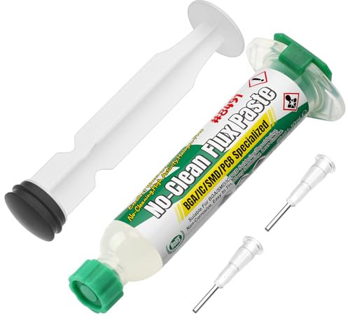 BEEYUIHF SMD Senza Piombo Flussante Saldatura, No-clean BGA Flussanti per Saldatura, per LED/PCB/CPU/IC Riparazione di saldature elettroniche (10mL Siringa) #8491