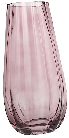 Cabilock Vase À Fleurs en Verre par Elegant Flower Bottle pour La Décoration Intérieure Composition Fraîche Séchée