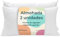 Flowen Kopfkissen 50x70 cm Kissen für Bett 50 x 70 2er Set Bettkissen Hypoallergene Anti-Milben Weiche Kissenfüllung mit Weicher Gesteppter Kopfkissenbezug Abnehmbarem und Waschbaren Schlafkissen