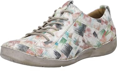 Josef Seibel Damen Low-Top Sneaker Fergey 56,Weite G (Normal),Wechselfußbett,Turnschuhe,Laufschuhe,schnürschuhe,Multicolor,42 EU