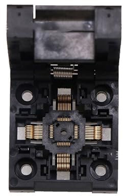 Zócalo de Prueba ZHOUYQXLX QFP32, Adaptador de programación de circuitos Integrados con espaciado de 0,5 mm para Ingenieros electrónicos