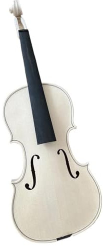 Violin Starter Set Weiße Geigenbausatz Violine Ohne Lack Geige Schön Geschnitzte 4/4 Violine