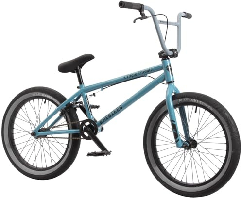 KHE Triple Threat 20 Zoll BMX Fahrrad – 11,1 kg – CrMo Kurbel – Affix Rotor – Freestyle BMX – 2025 – Blau