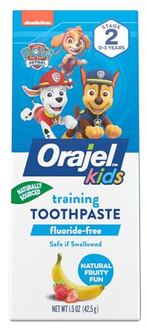 Orajel Toddler Training Toothpaste, Tooty Fruity Flavor (Zahnpasta für Kleinkinder) Thomas & Freunde