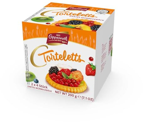 Coppenrath Torteletts zartes Mürbegebäck 200g