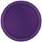Unique Party - Platos de Papel - 23 cm - Morado Oscuro - Paquete de 16 (33055)