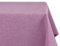 BEAUTEX fleckenabweisende und bügelfreie Tischdecke - Tischtuch mit Lotuseffekt - Tischwäsche in Leinenoptik, Rund 160 cm, Hell-Lila