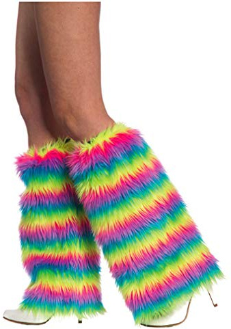 Fellstulpen Rainbow bunt, Neonparty