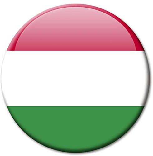 Kühlschrankmagnet Flagge Ungarn Magnet Länder Flaggen Reise Souvenir für Kühlschrank stark groß 50 mm