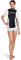 Mares Damen Fireskin Shorty Sleeve Unterzieher, Black/White, XXS