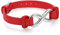 JewelryWe Schmuck Herren Damen Armband Infinity Unendlichkeitszeichen Lieben Charm Lederarmband Armreif Geschenk für Männer Frauen Rot Silber