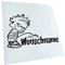 Kiwistar - Autoaufkleber piss on Motiv mit Wunschname - Auto Aufkleber selbst gestalten personalisiert JDM Racing Sticker mehrfarbig für LKW Motorrad Laptop Fenster außen Tuning selbstklebend Fahrzeug