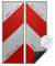 Magnetische Reflecto Kfz-Warnmarkierung aus Orafol ORALITE 5921M in vielen Varianten (Reflexfolie, 2 x 141mm x 423mm)