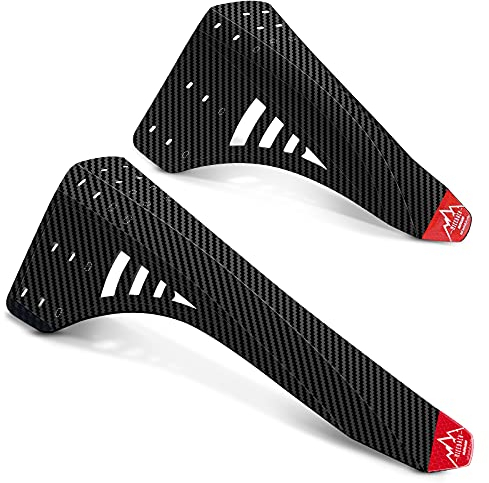 NICEDACK Schutzbleche Mountainbike,Mountainbike Spritzschutz, MTB Vordere und Hintere Kompatible Mudguard,Fahrrad Zubehör MTB Mud Guard Fit 20 26 27 27.5 29 Zoll Fat Bike