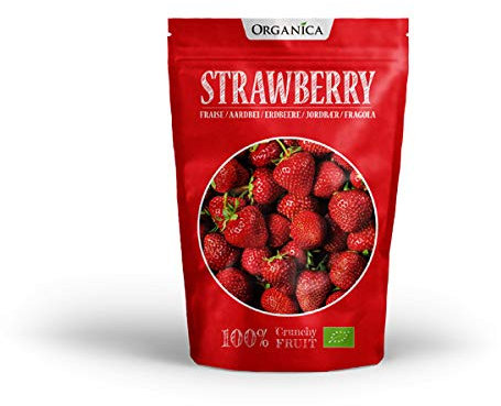 Organica - Fraises Déshydratées Bio 12G - Vendu par unité