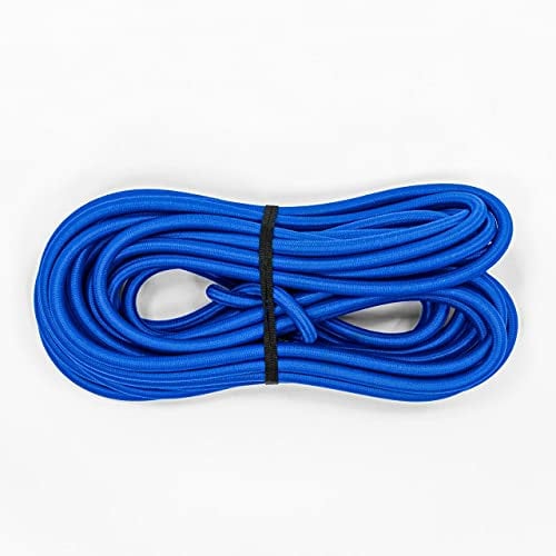 TITAN Bungee Cords / Shock Rope - Strong & Heavy Duty Rope | Multi-Purpose | Multiple Thicknesses & Lengths | Black / White / Blue / Red / Green / Yellow (4mm x 5m, Blue)