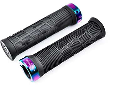 acid Disrupt Fahrrad Griffe Translucent schwarz/oilslick