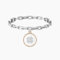 KIDULT - Bracciale con Quadrifoglio in cristalli