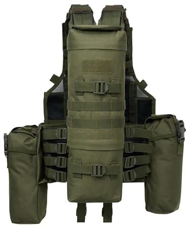 Brandit Tactical Vest, Olive, OS