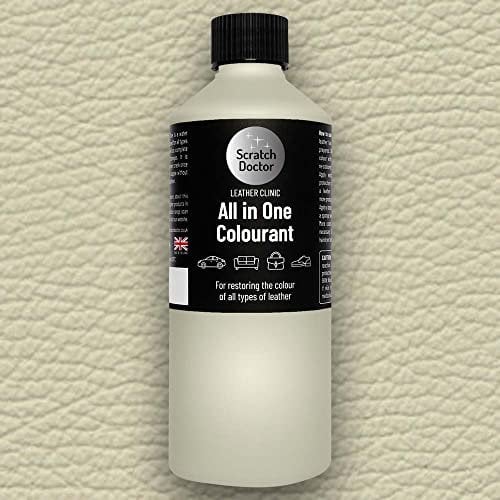 Scratch Doctor All in One Leather Colourant for BMW Self Seal Leather Dye Repair Paint for BMW Leather Car Seats & Interior (Dakota Lemon)