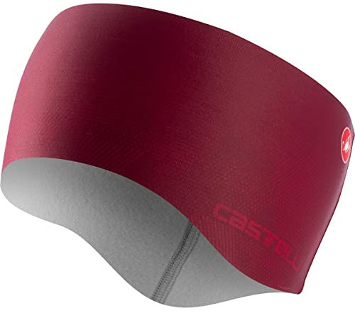 CASTELLI Damen Pro Thermal W pandebånd Head band, BORDEAUX, Einheitsgröße EU