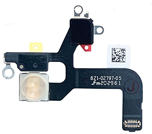 Johncase New OEM Flash Light Flex Cable Replacement Part Compatible for iPhone 12 6.1 (All Carriers)