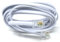DRUT 2m RJ11 to RJ11 Telephone Landline Cable ADSL (6P4C) Flat Lead High Speed BT Internet Broadband Male to Male Router, Modem, Phone Extension Wire 6.5ft White