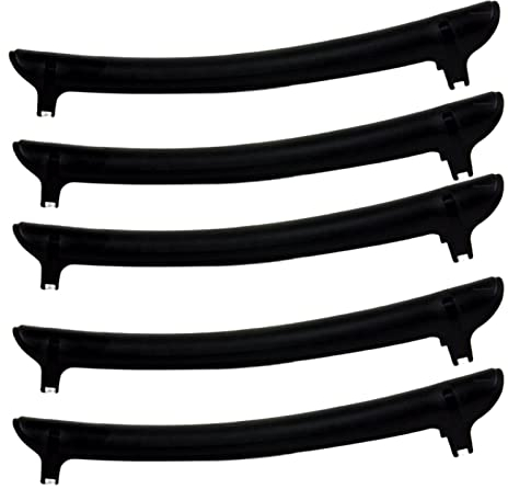 Wilitto Kettenschutz, wiederverwendbar, schützend, Gummi, für Fahrrad, Kettenstreben, Schwarz