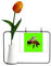 Industrie Diligent Hybee Apidae Bugs Tulpe Künstliche Blumenvase Dekoration Karte