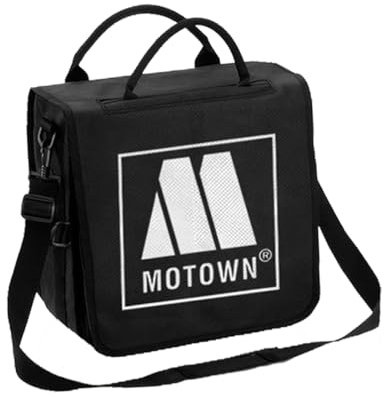 Motown Vinyl-Rucksack, Schwarz, M, Casual