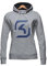 SK Gaming - Woman Hoodie Grau, Damen Gamer Hoodie, Baumwollmischung, XS, grau, 32