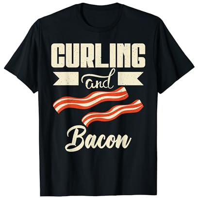 Curling und Speckliebhaber Curling T-Shirt