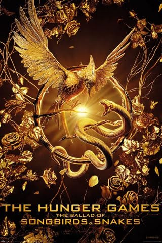empireposter The Hunger Games - Ballad of Songbirds & Snakes - Film Poster - 61x91,5 cm + 1 Packung tesa Powerstrips® - Inhalt 20 Stück